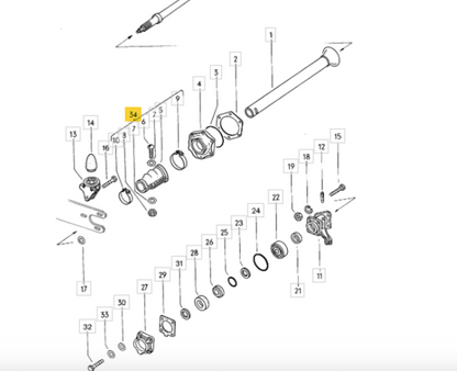 VW Beetle 01758 Bellow Set, driveshaft OE: 111 598 021A