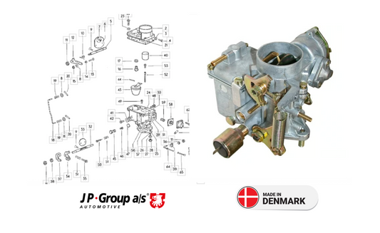 VW Beetle 8115100700 Carburettor OE: 113 129 031K