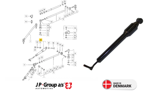 VW Beetle 8145000102 Steering Damper, COFAP OE: 113 425 021