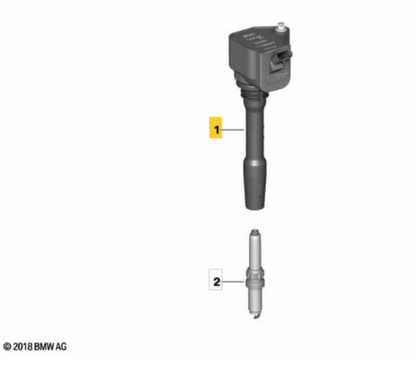 BMW MINI 10941 Ignition Coil OE: 12139453463