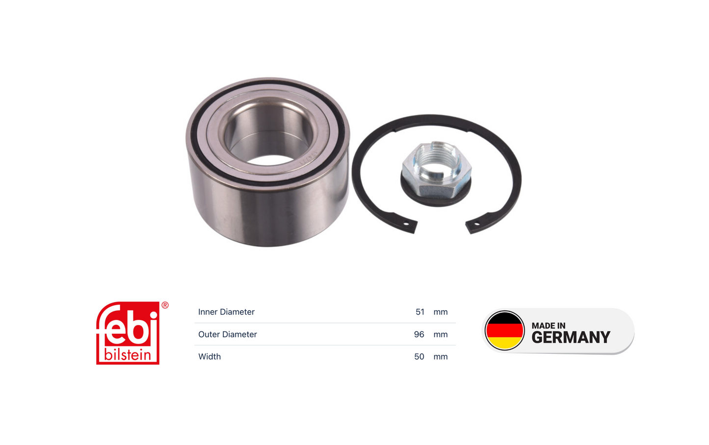 Jaguar Land Rover 174771 Wheel Bearing, rear OE: T2H58441 / LR179001