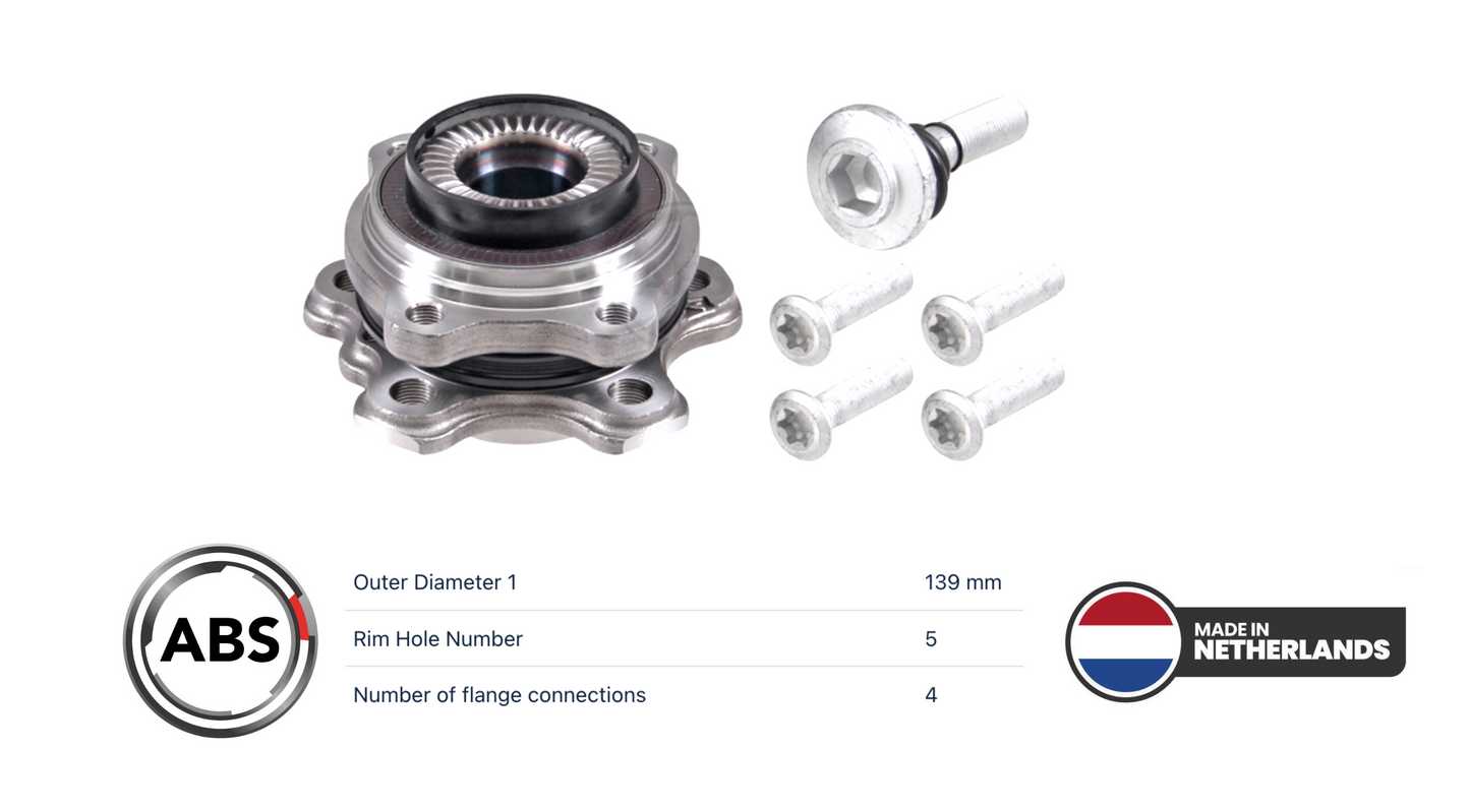 BMW MINI 201247 Wheel Hub Bearing OE: 33406899175