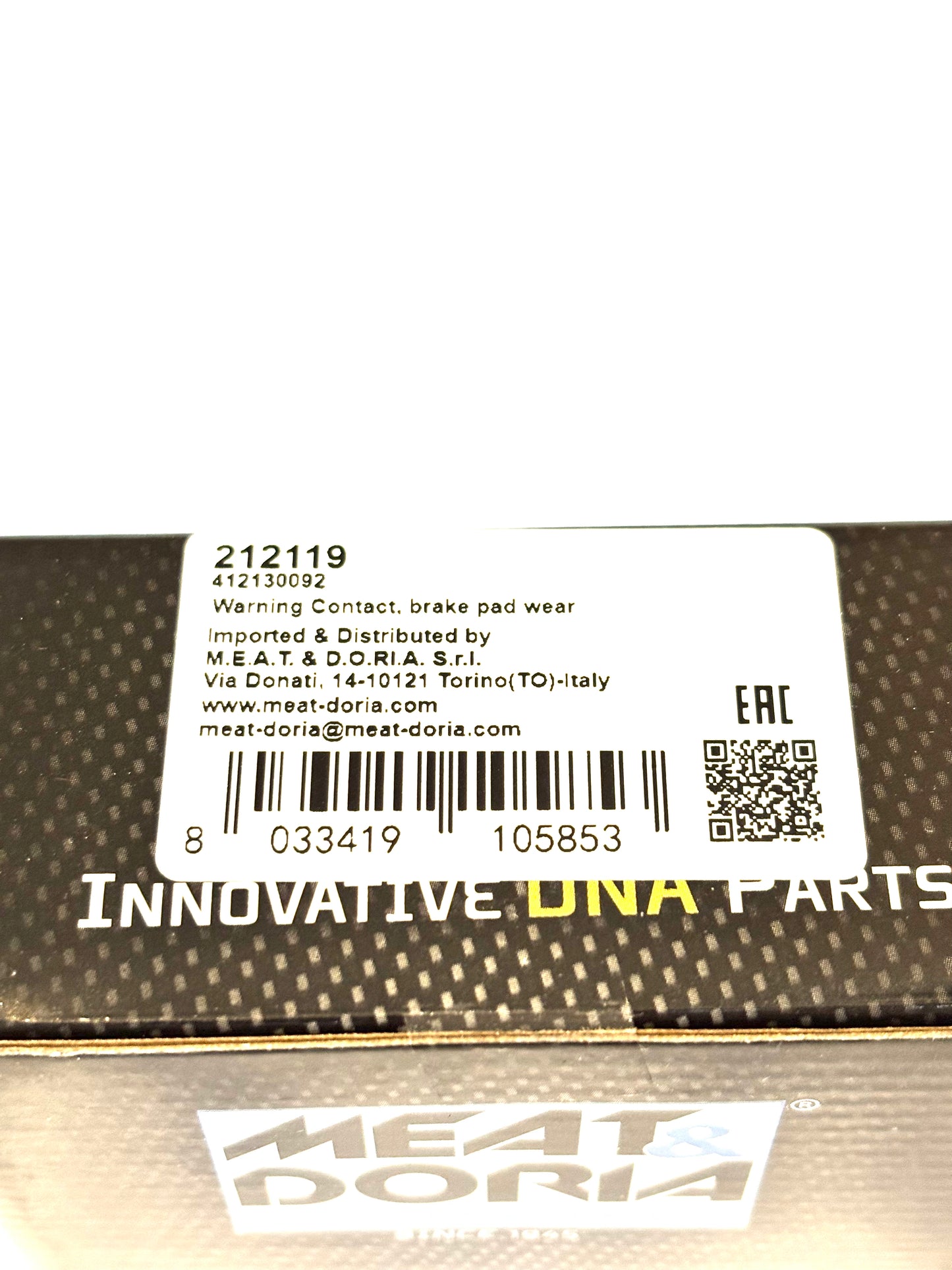BMW MINI 212119 - Warning Contact, brake pad wear, rear OE: 34356799736   34356865612