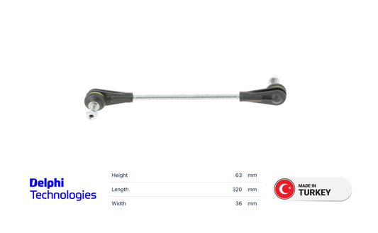 BMW MINI TC3617 - Rod/Strut, stabilizer FR OE: 31305A7EF69