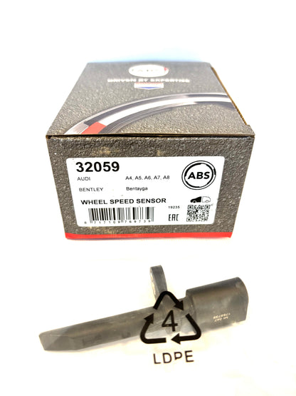 VAG Audi Volkswagen 32059 - Sensor, wheel speed, front OE: 4M0 927 803 C