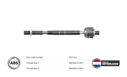 BMW 240924 Tie Rod Axle Joint OE: 32105B5FA51   32105B5FA52