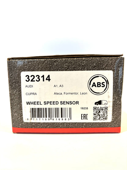VAG Audi Volkswagen 32314 - Sensor, wheel speed, front-LH OE: WHT 003 861 A