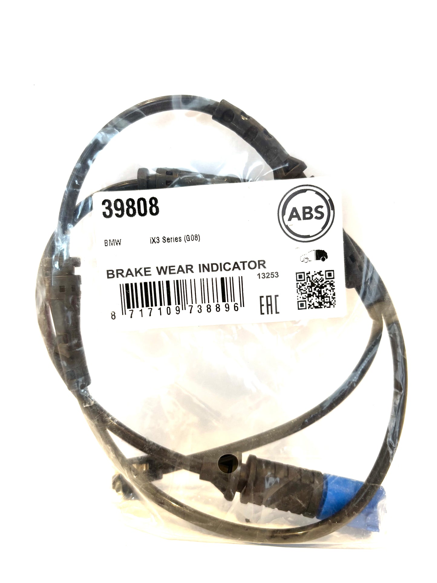 BMW 39808 - Warning Contact, brake pad wear, rear OE: 34356870350