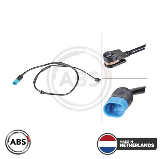 BMW 39809 - Warning Contact, brake pad wear, front OE: 34356870351