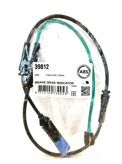 BMW 39812 - Warning Contact, brake pad wear, rear OE:34356870354