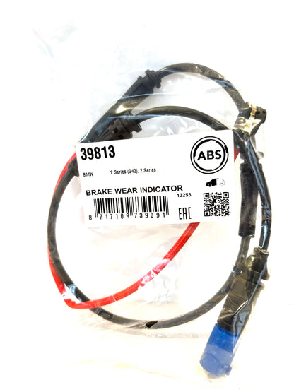 BMW 39813 - Warning Contact, brake pad wear, front OE: 34356870349