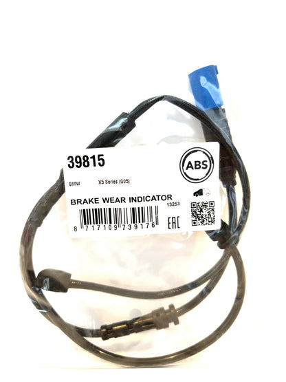 BMW 39815 - Warning Contact, brake pad wear, front OE: 34356870353