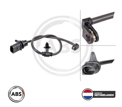 VAG Audi 39913 - Warning Contact, brake pad wear, front OE: 8W0 615 121 E