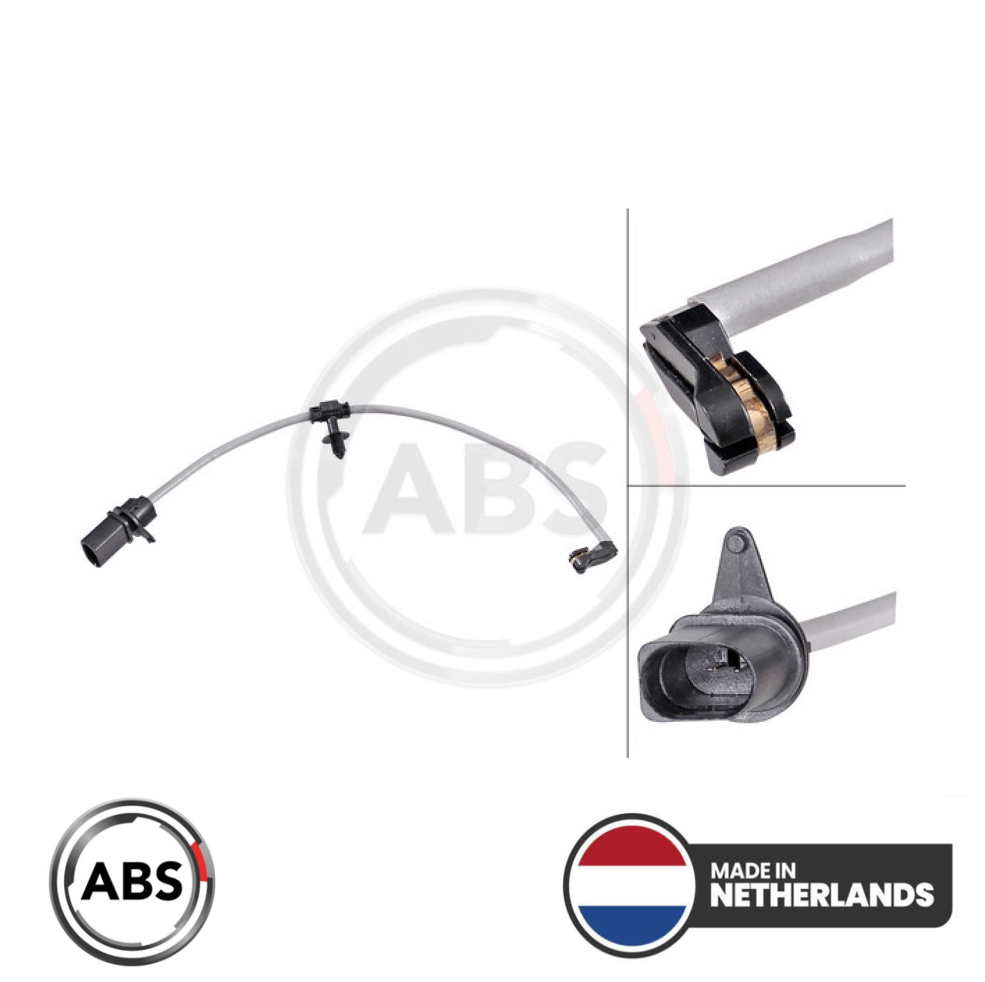 VAG Audi 39973 - Warning Contact, brake pad wear, rear OE: 80A 615 121