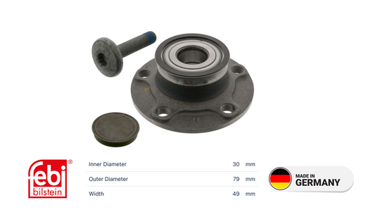 VAG Volkswagen 40659 Wheel Hub Bearing, rear OE: 5WA 501 611 D