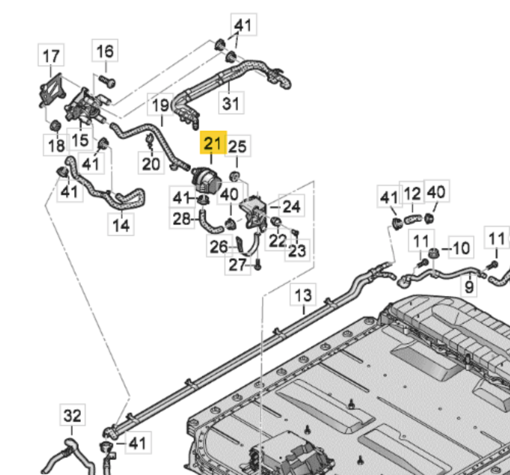 VAG Audi 7.09578.02.0 - Auxiliary Water Pump OE: 4KE 965 567 C