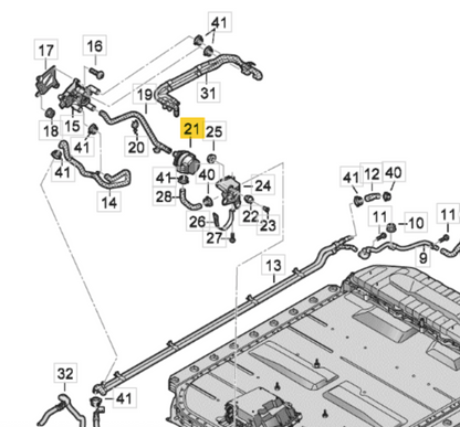 VAG Audi 7.09578.02.0 - Auxiliary Water Pump OE: 4KE 965 567 C