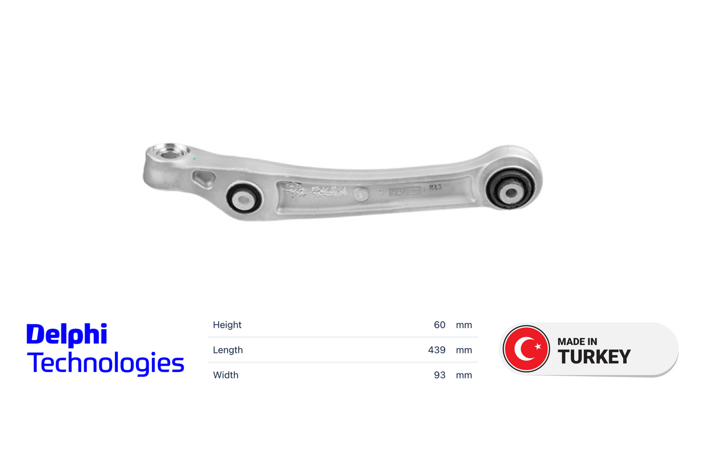 VAG Audi Volkswagen TC4524 Track Control Arm LH OE: 4M0 407 151 L/4M0 407 151 M
