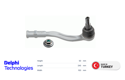 VAG Audi Volkswagen TA3398 Tie Rod End RH OE: 4M0 423 812 D