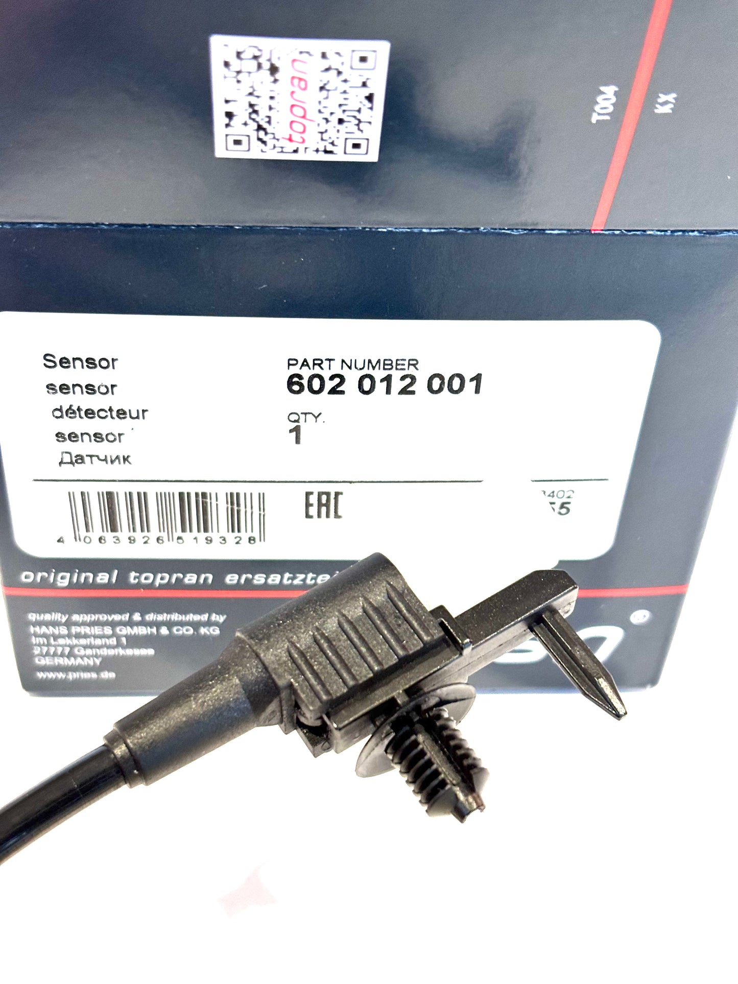 Land Rover 602 012 - Sensor, brake pad wear, front OE: LR098988