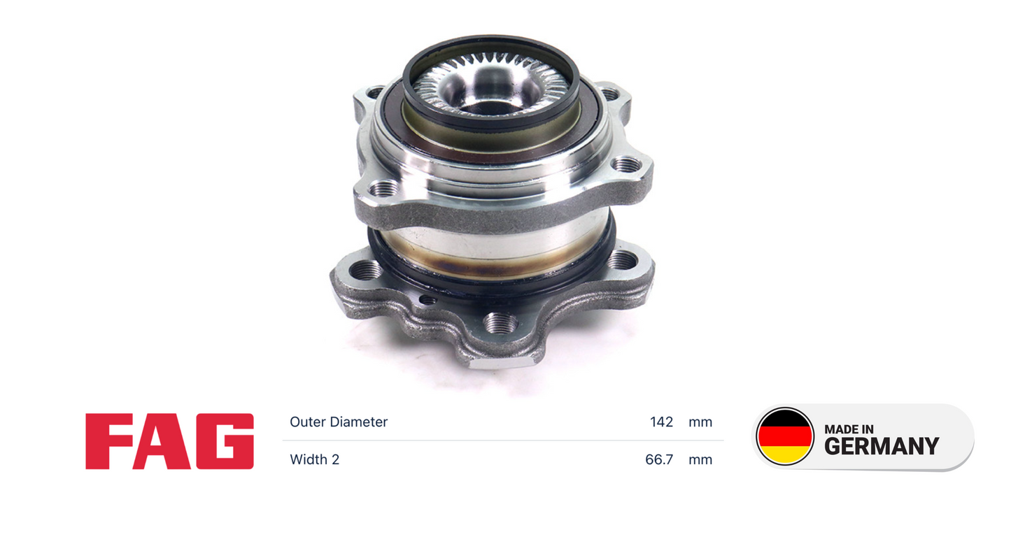 BMW 713 6497 30 Wheel Hub Bearing, rear OE: 33406890073