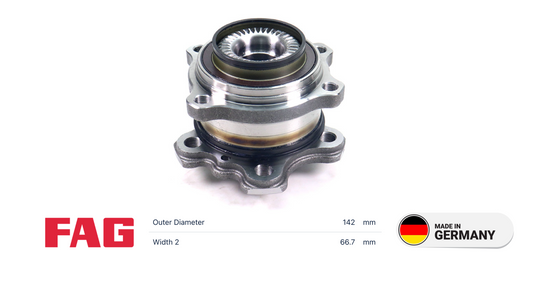 BMW 713 6497 30 Wheel Hub Bearing, rear OE: 33406890073