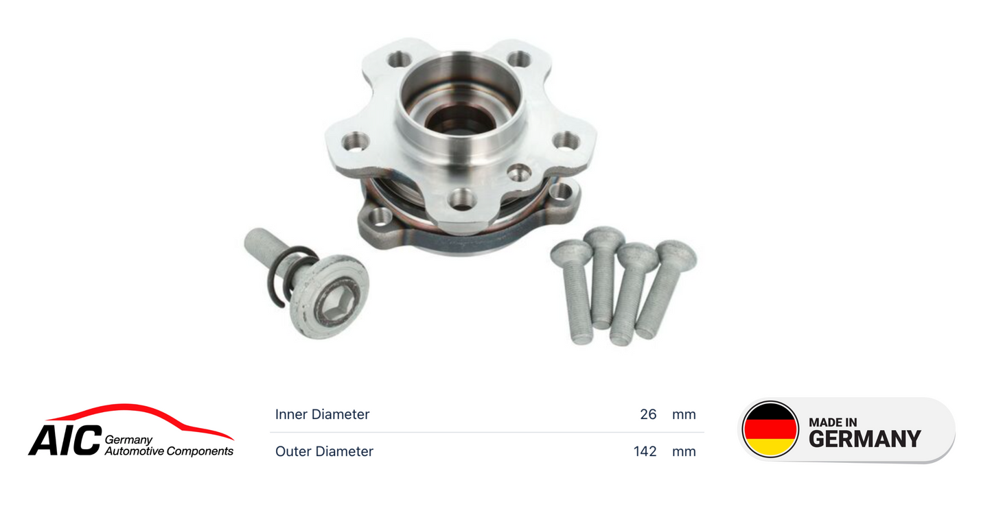 BMW 76182 Wheel Hub Bearing OE: 31206890070
