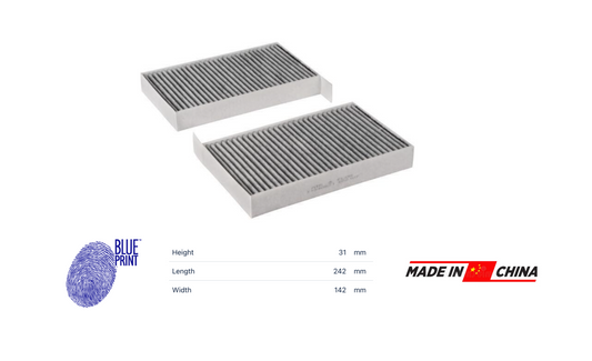 Tesla ADBP250014 - Filter, interior air OE: 1107681-00-C