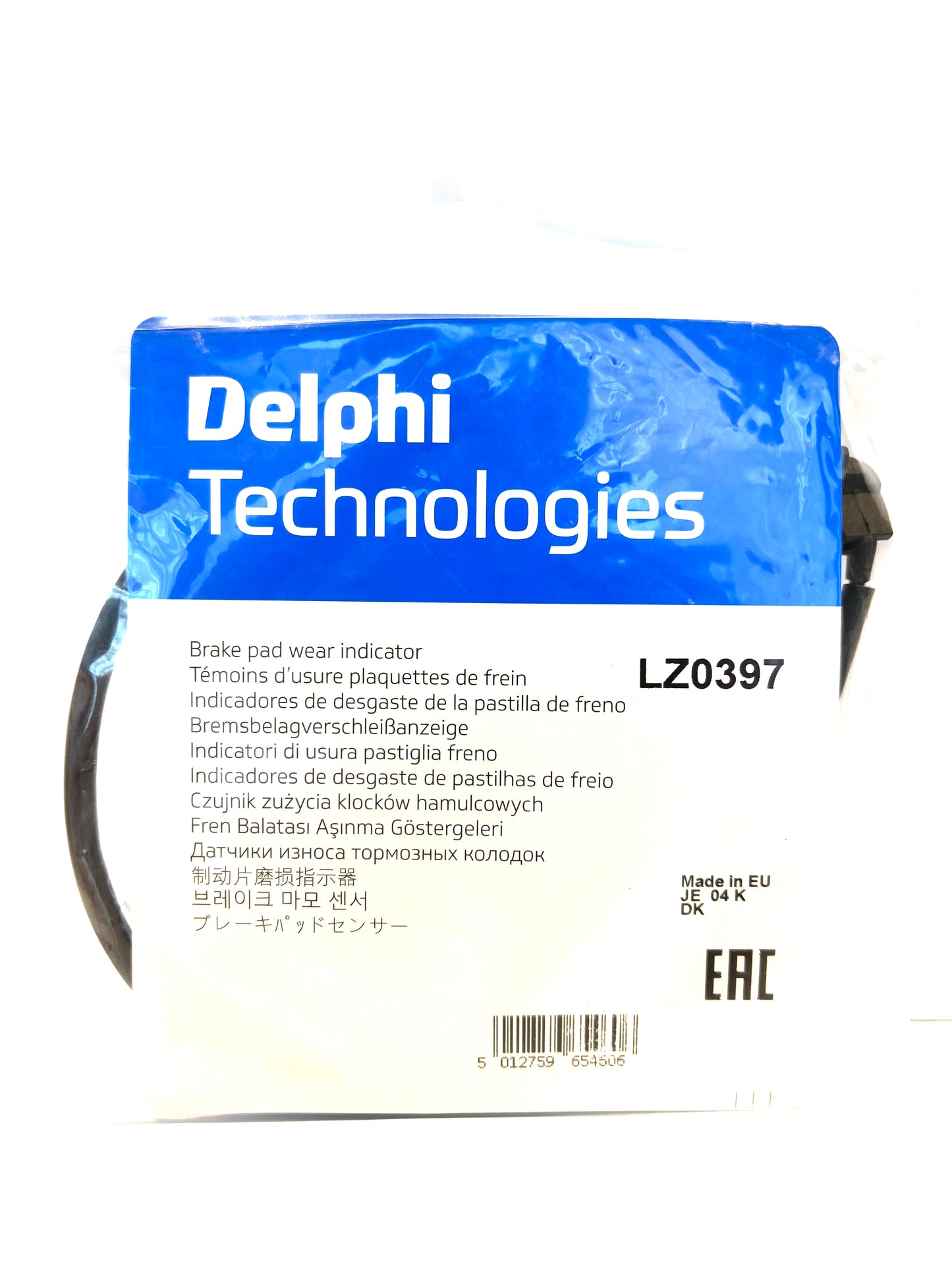 VAG Audi LZ0397 - Warning Contact, brake pad wear front OE: 4M0 615 121B