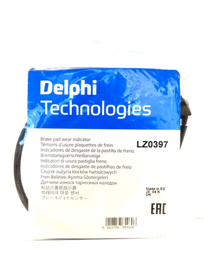 VAG Audi LZ0397 - Warning Contact, brake pad wear front OE: 4M0 615 121B