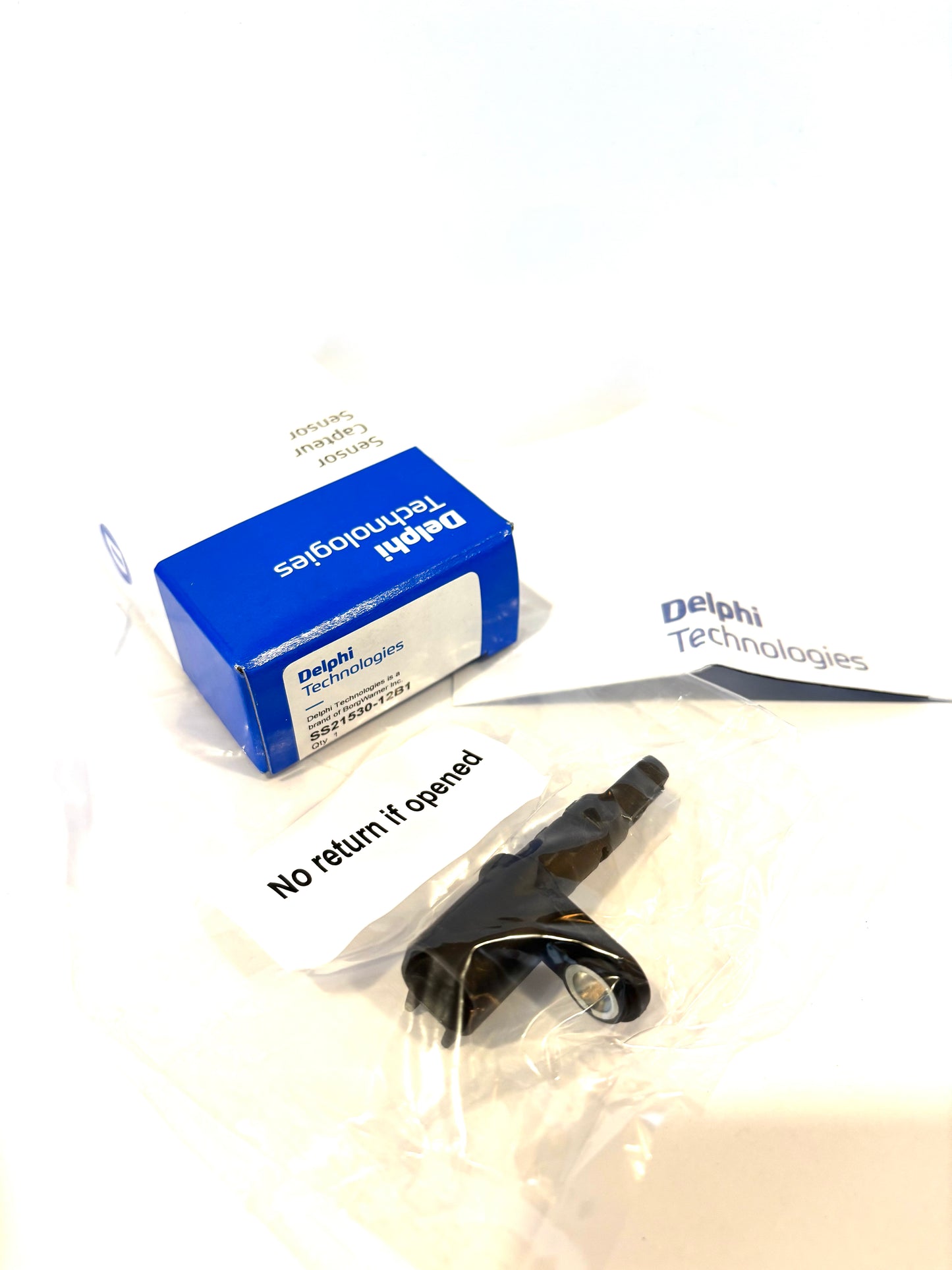 Volvo SS21530-12B1 - Sensor, wheel speed, front/rear OE: 32214293