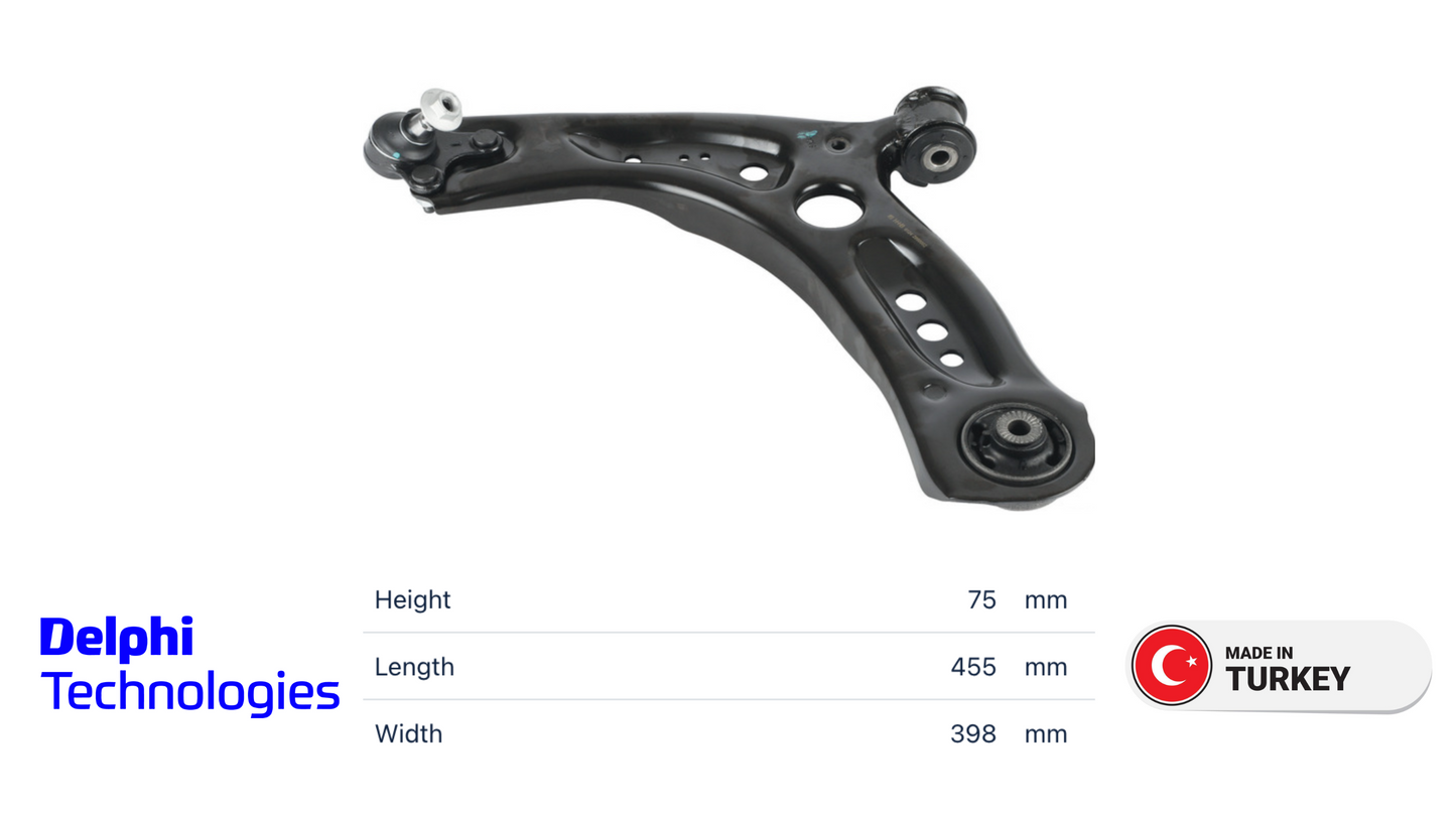 VAG Volkswagen TC4378 Track Control Arm LH OE: 5WA 407 151