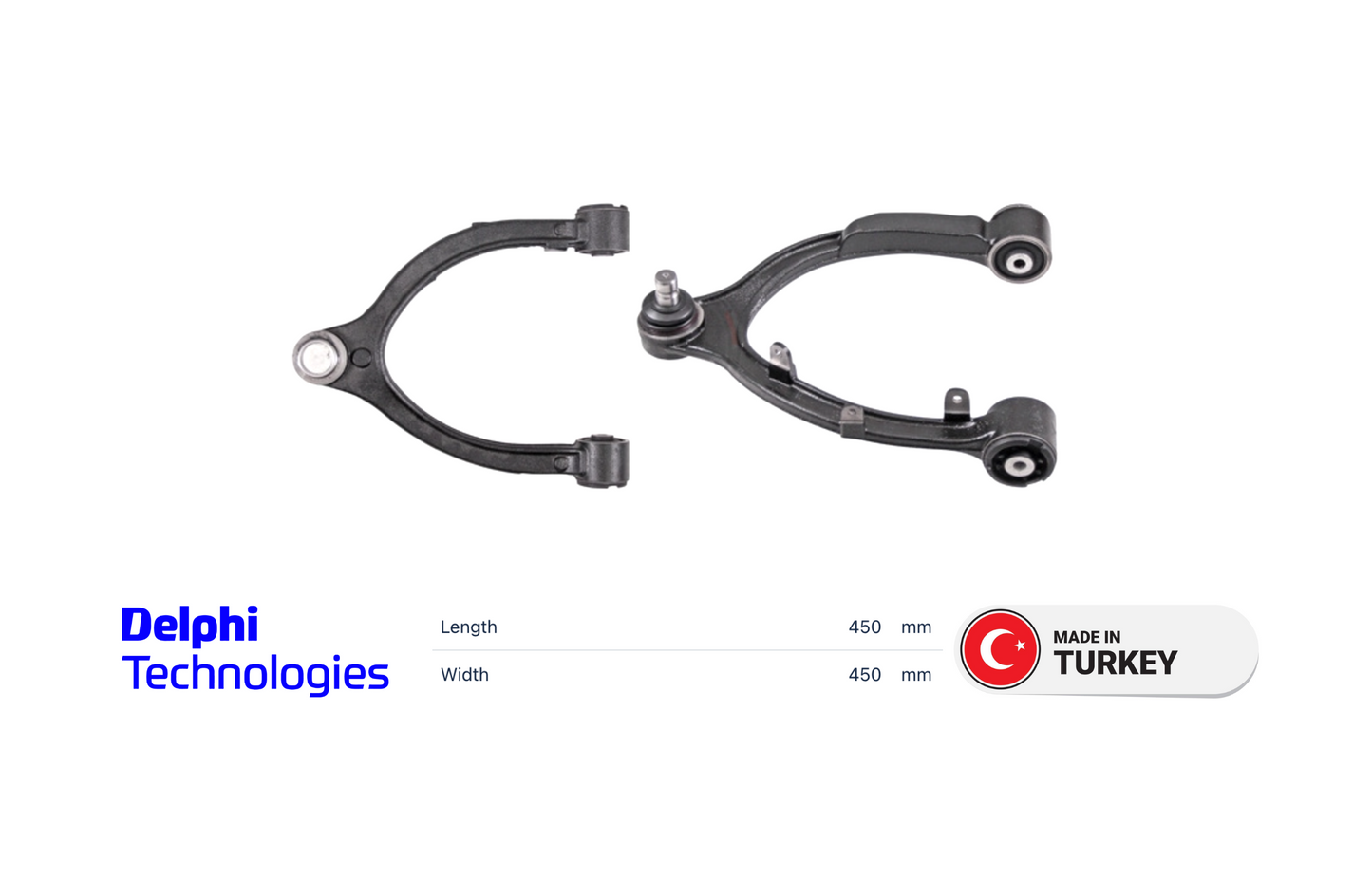 Tesla TC4577 Track Control Arm, upper LH OE: 1344321-00-A