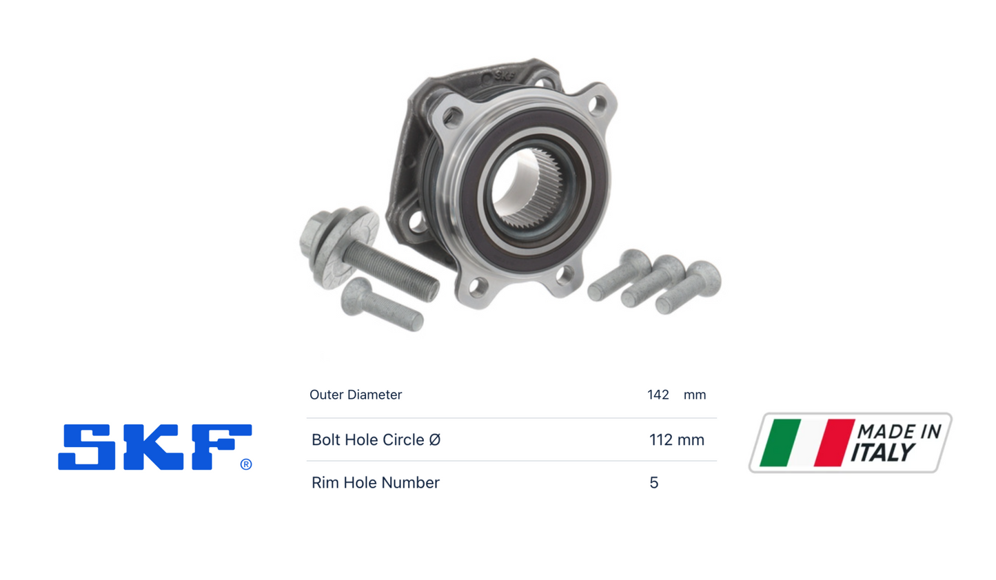 VAG Audi VKBA7265 Wheel Hub Bearing, front/rear OE: 4K0 407 621 B