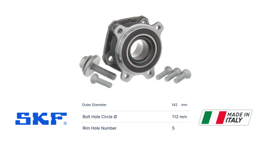 VAG Audi VKBA7265 Wheel Hub Bearing, front/rear OE: 4K0 407 621 B