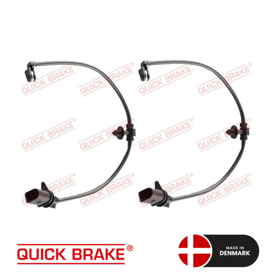 VAG Audi WS 0493 A - Warning Contact, brake pad wear, front OE: 8W0 615 121E