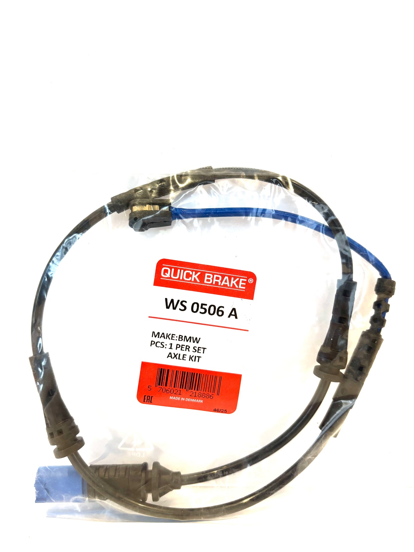 BMW MINI WS 0506 A - Warning Contact, brake pad wear, rear OE: 34356891421